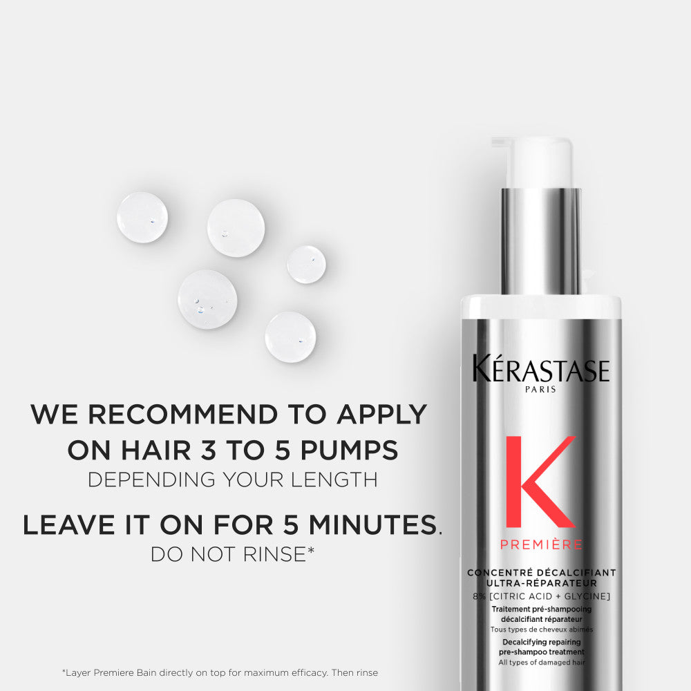 Première Concentré Décalcifiant Ultra-Réparateur Pre-Shampoo Treatment